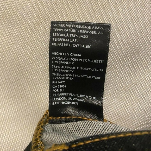 BDG Urban Outfitters Size 28 Black Button Fly High Waist Skinny Women's Jeans - Picture 5 of 10